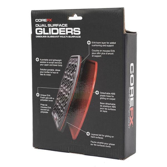 360 Athletics Speed & Agility COREFX Dual Surface Gliders