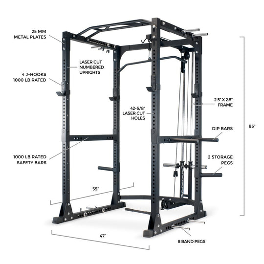 Northern Fitness Power Rack Gear For Fit Commercial Power Rack 5G