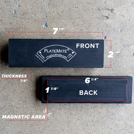 PlateMate Brick Magnet Weights