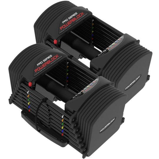 PowerBlock Exercise & Fitness PowerBlock Pro 50 Adjustable Dumbbell Set